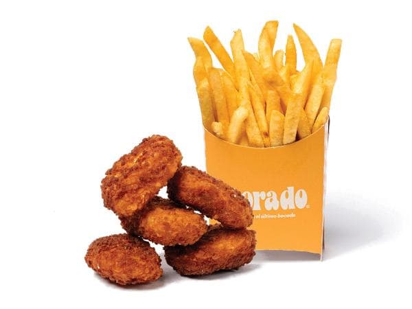 5 nuggets + papas